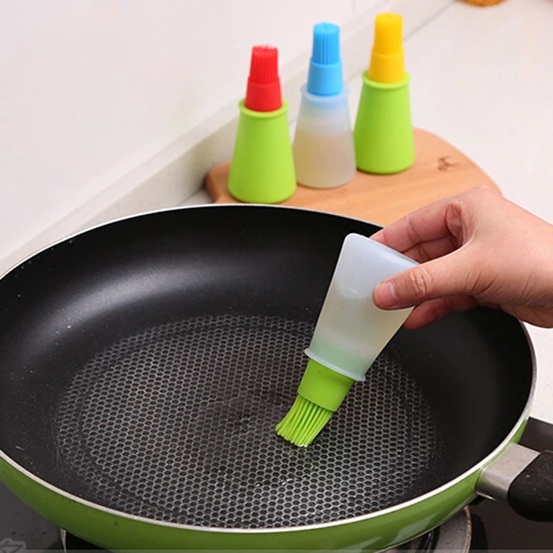 Pastry Brush Silicone - Silikon Isıya Dayanıklı Gıda Sınıfı Mutfak