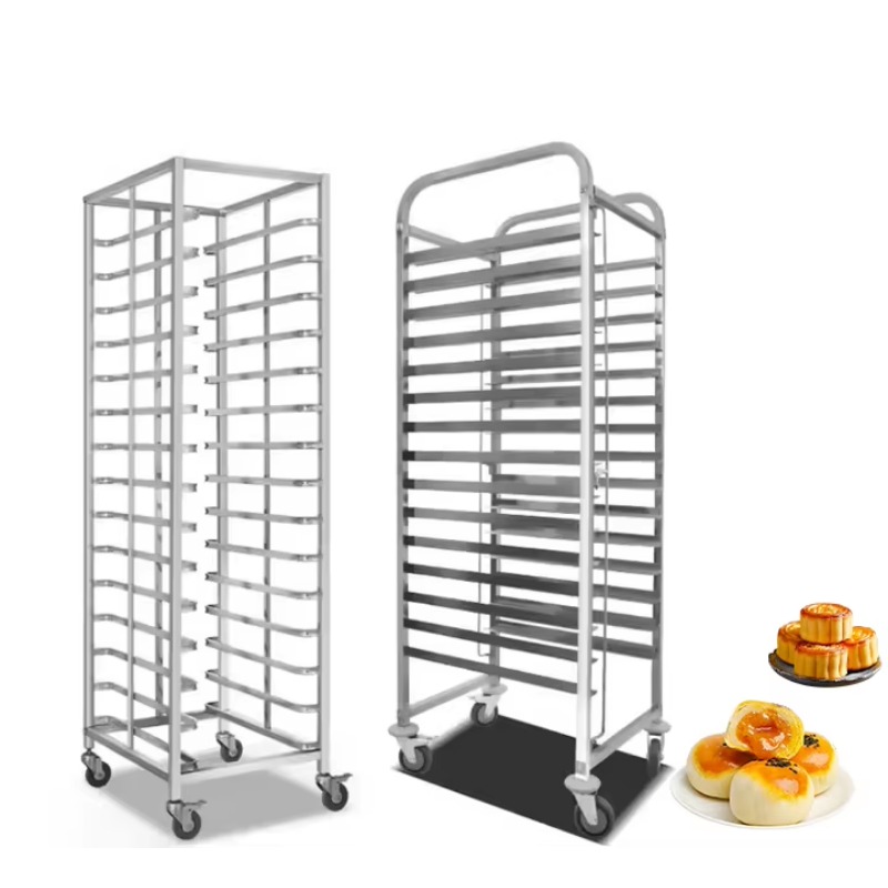 Kitchen Baking Trolley - Özelleştirilmiş 201 304 Paslanmaz Çelik Gıda