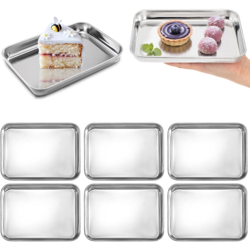 Kitchen Baking Sheet Organizer - Metal yiyecek tepsisi tabağı taşınabilir fırın