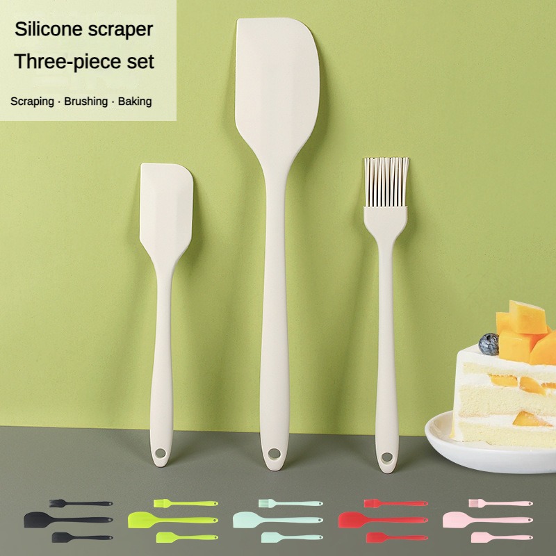 Pastry Brush Silicone - 3 parçalı mutfak pişirme seti hepsi