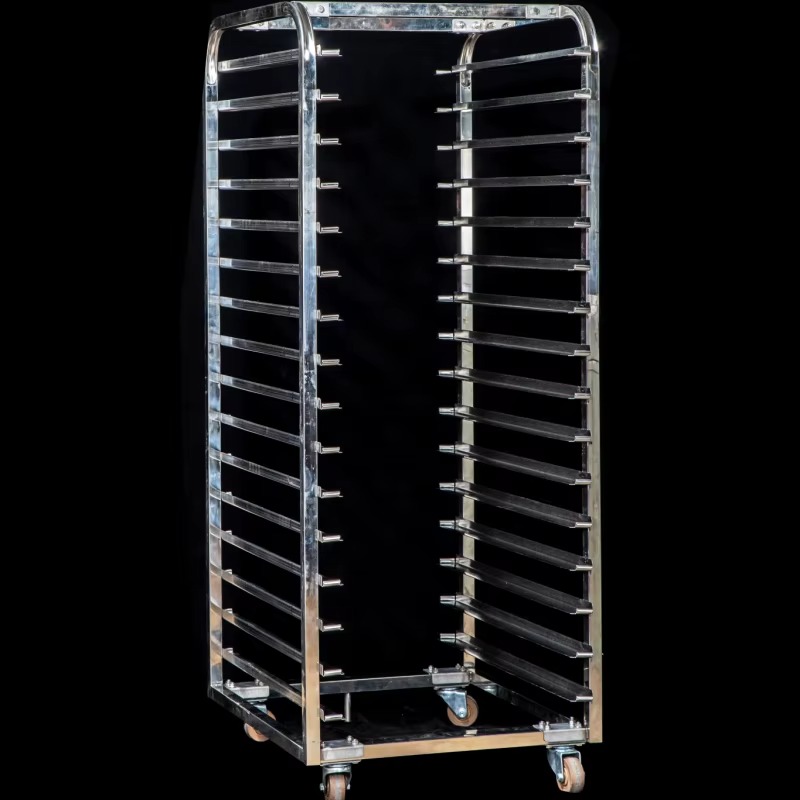 Kitchen Baking Trolley - Mutfak Ekipmanları 20 Katlı Paslanmaz Çelik