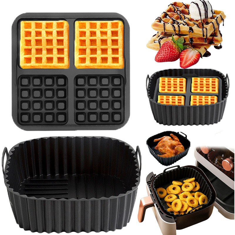 Kitchen Baking Kit - Pişirme Seti - Kare Air Fryer