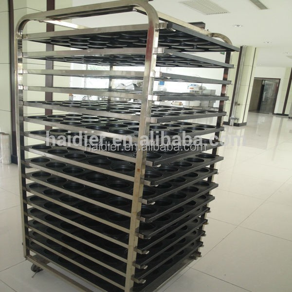 Kitchen Baking Trolley - Paslanmaz Çelik Restoran Otel Ekmek Fırını
