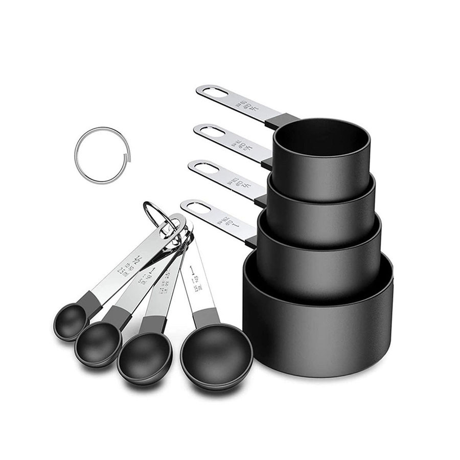 Kitchen Baking Kit - 4 adet/8 adet plastik ölçüm kabı