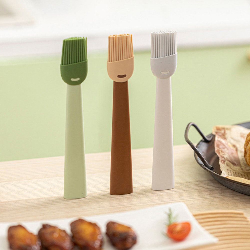 Pastry Brush Silicone - 3 Adet Yüksek Dayanıklılığa Sahip Silikon