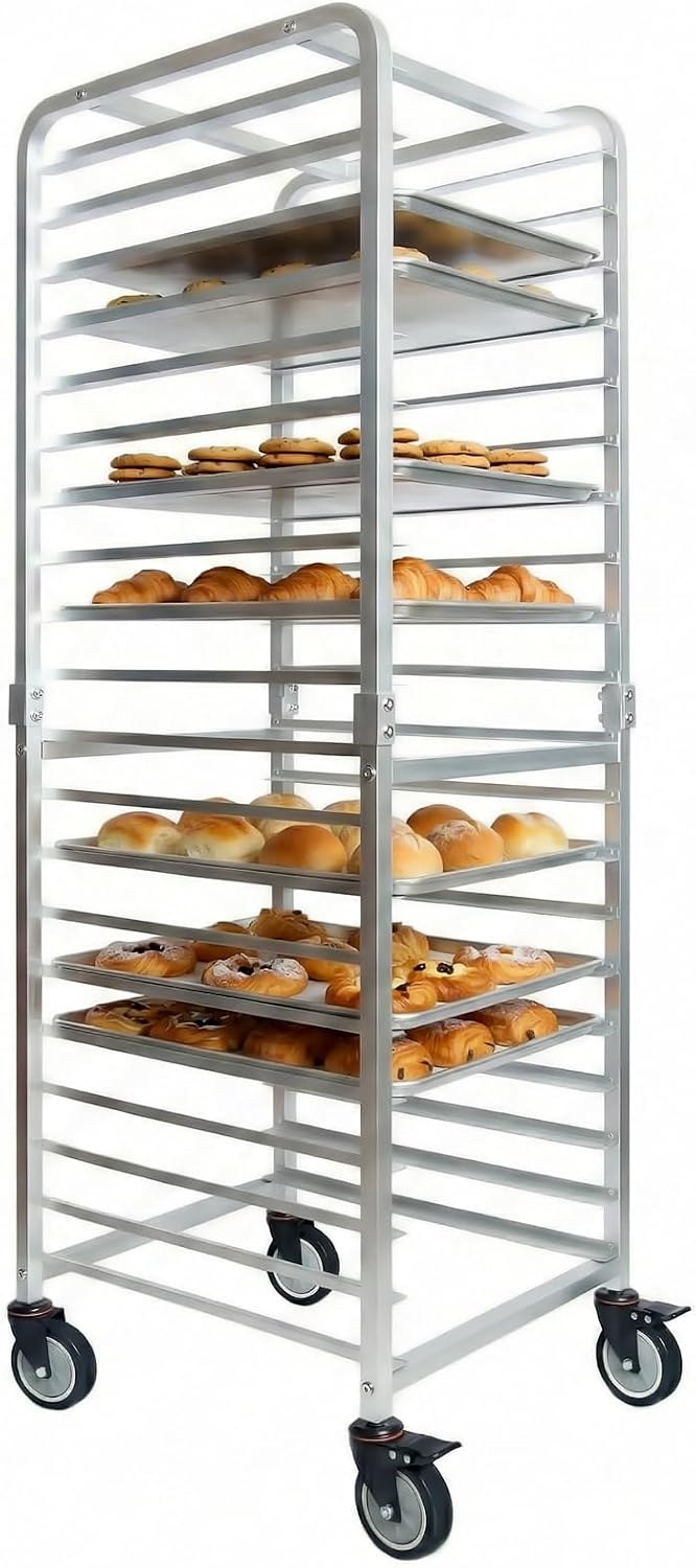 Kitchen Bakery - Ticari 20 Katmanlı Paslanmaz Çelik Tepsi