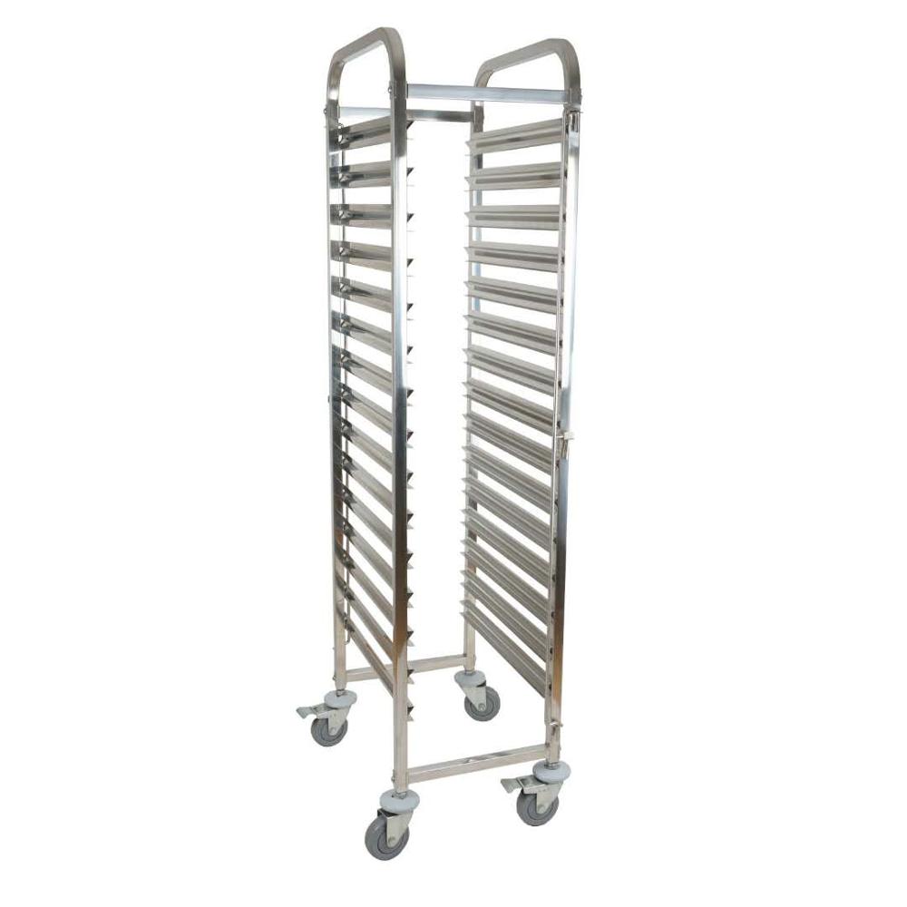 Kitchen Baking Trolley - Mutfak Ekipmanları Paslanmaz Çelik Raflı Tekerlekli