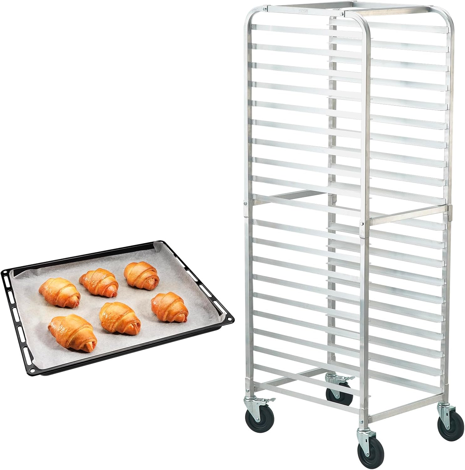 Kitchen Baking Trolley - Yirmi Katlı Ticari Ekmek Tepsisi Rafı