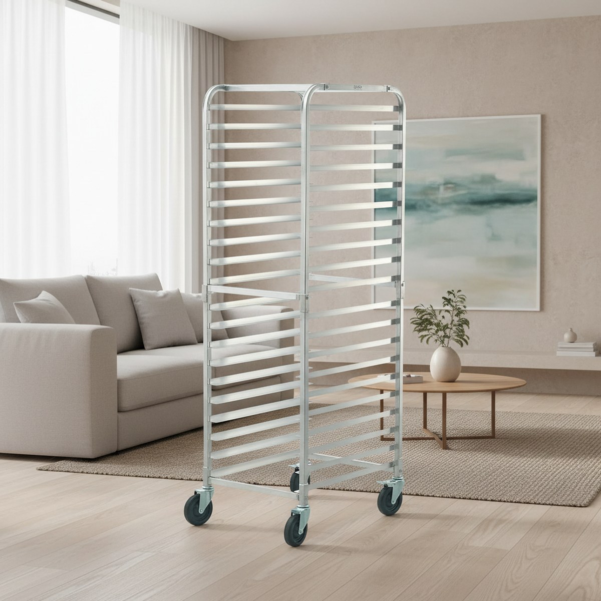 Ticari Fırın Rafı 20 Katmanlı  - Kitchen Baking Trolley incelemesi ve fiyatı