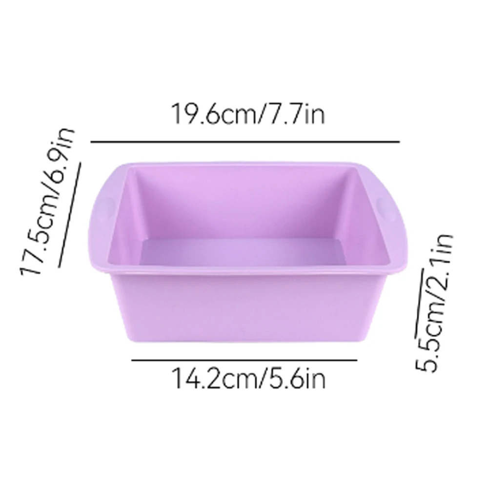 1/4 adet silikon kare kek kalı - Kitchen Baking Ware incelemesi ve fiyatı