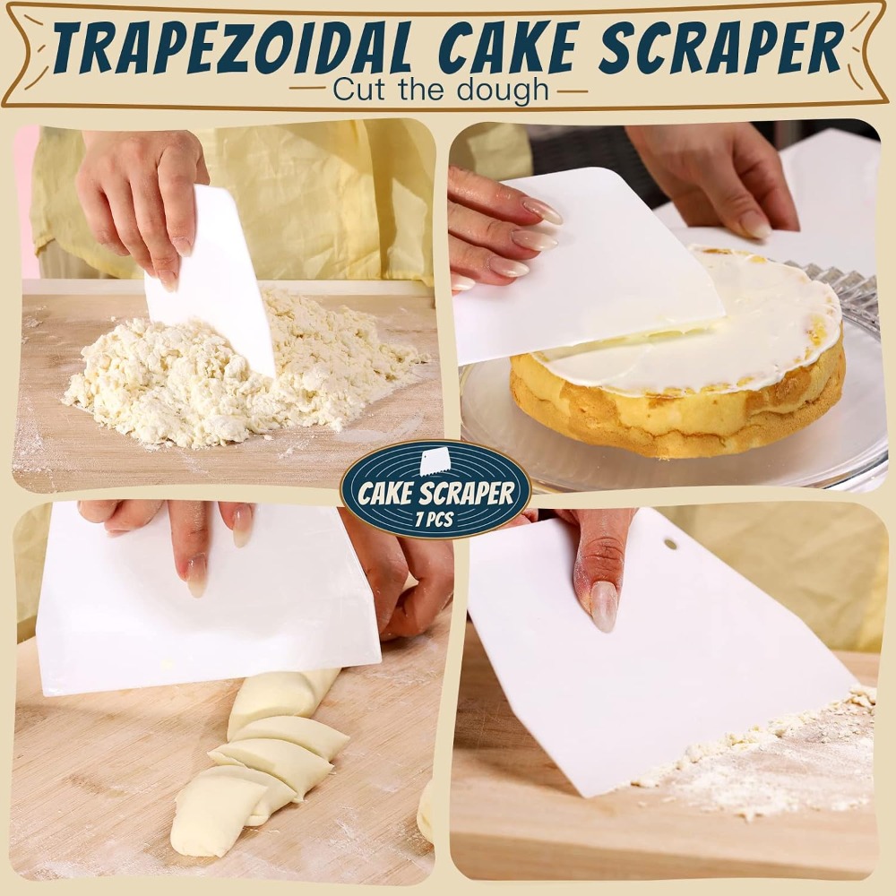 7 Parça Mutfak Hamur Kazıyıcı  - Kitchen Baking Kit incelemesi ve fiyatı