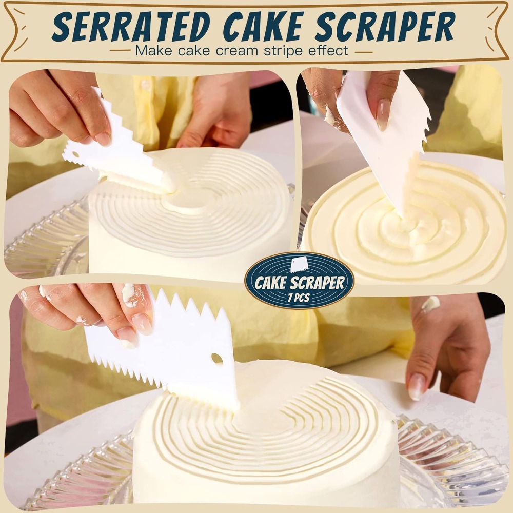 7 Parça Mutfak Hamur Kazıyıcı  - Kitchen Baking Kit incelemesi ve fiyatı