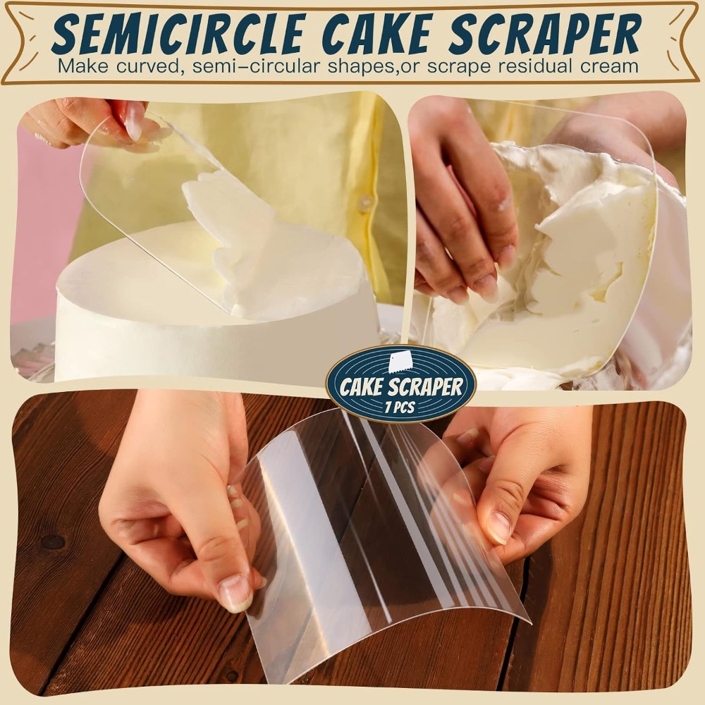 7 Parça Mutfak Hamur Kazıyıcı  - Kitchen Baking Kit incelemesi ve fiyatı