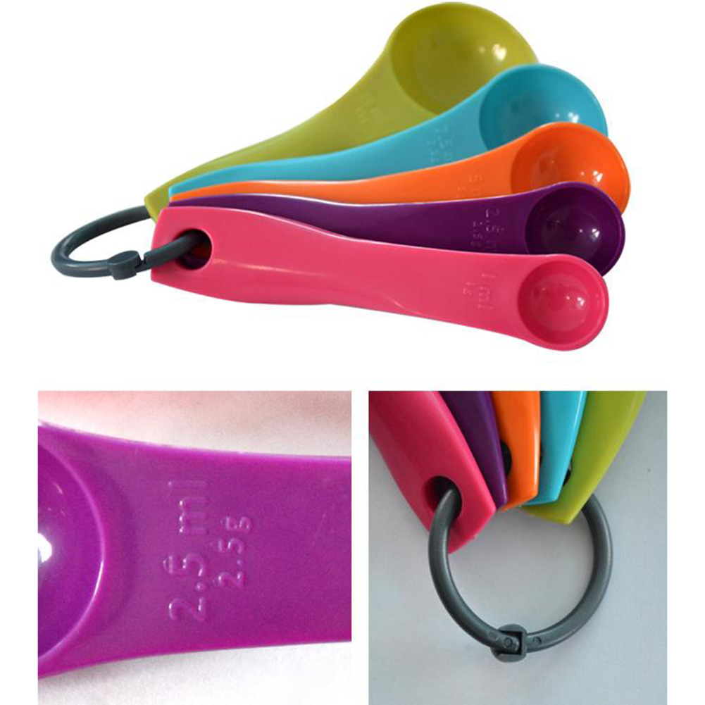 5 Parça Renkli Tuz Yağı Kaşık  - Kitchen Baking Kit incelemesi ve fiyatı