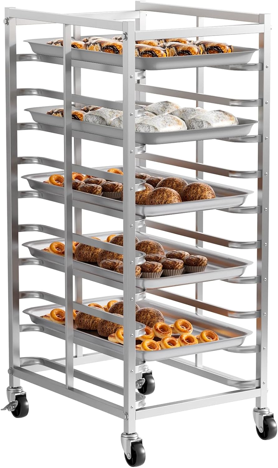Tekerlekli Ticari Paslanmaz Çe - Kitchen Baking Trolley incelemesi ve fiyatı