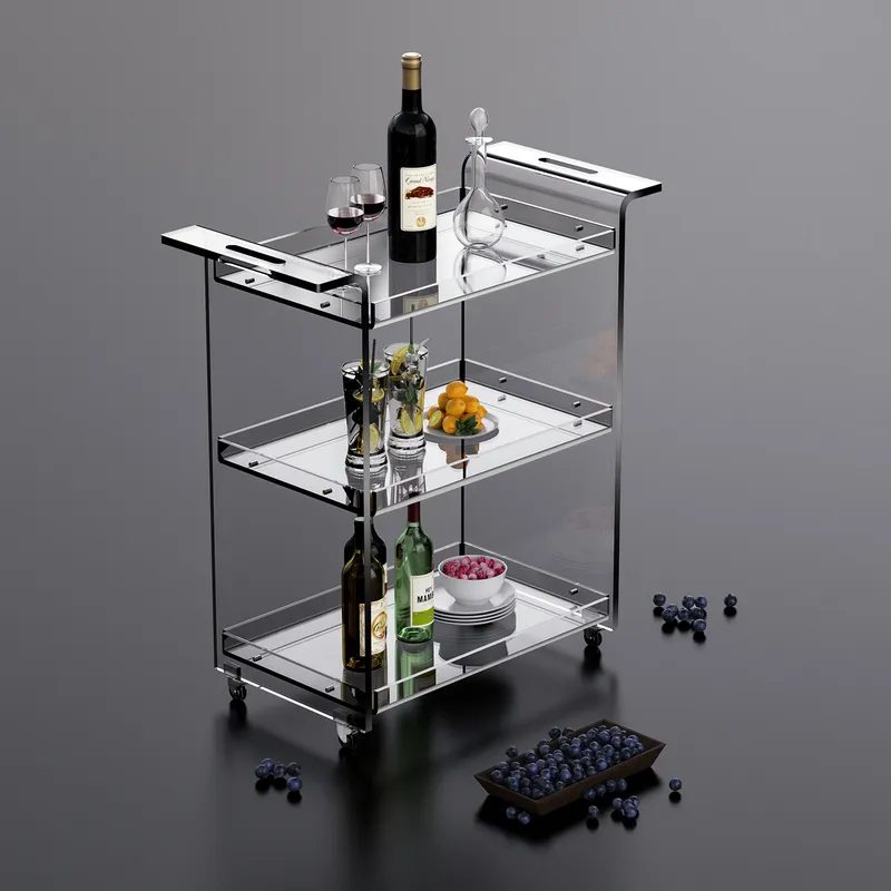 Modern 3 Katlı Mutfak Arabası, - Kitchen Baking Trolley incelemesi ve fiyatı