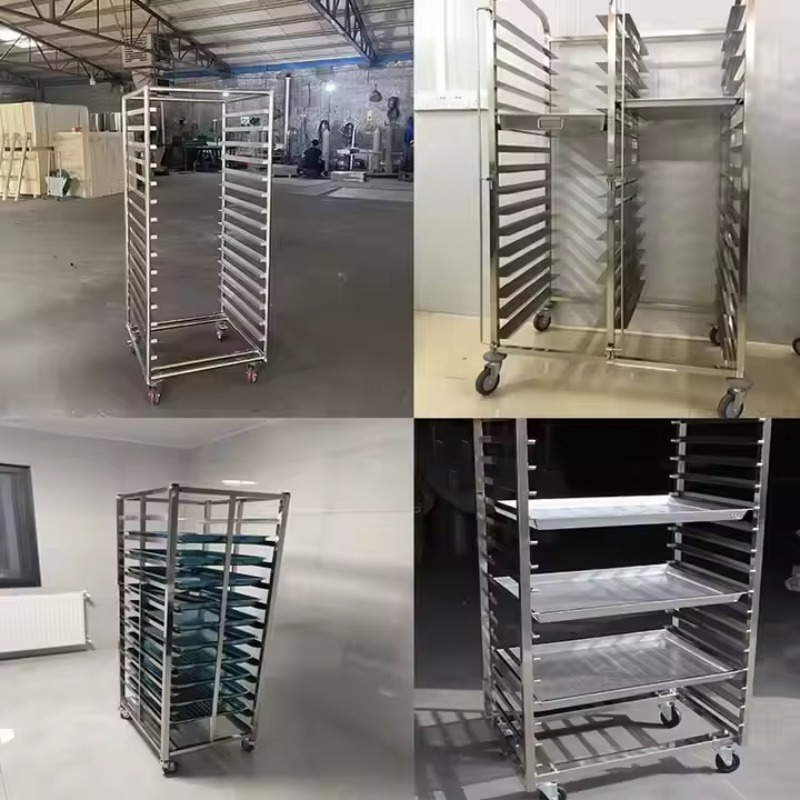 6 10 15 16 Katlı Paslanmaz Çel - Kitchen Baking Trolley incelemesi ve fiyatı