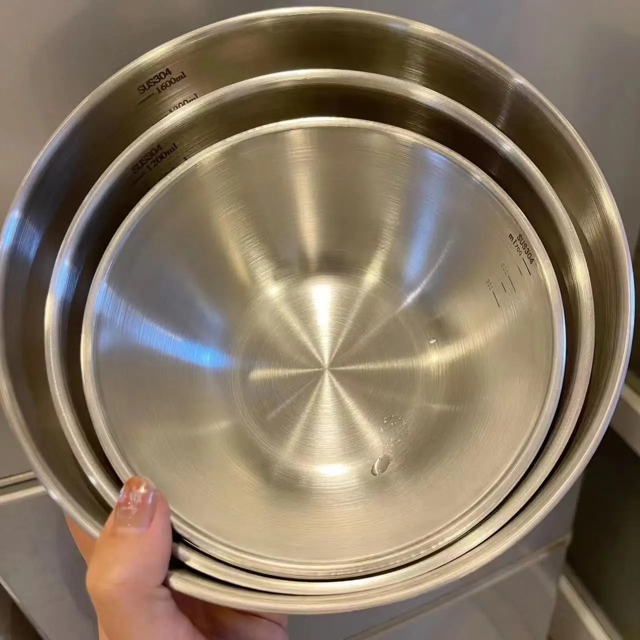 1-3 Paslanmaz Çelik Kase Seti, - Kitchen Baking Kit incelemesi ve fiyatı