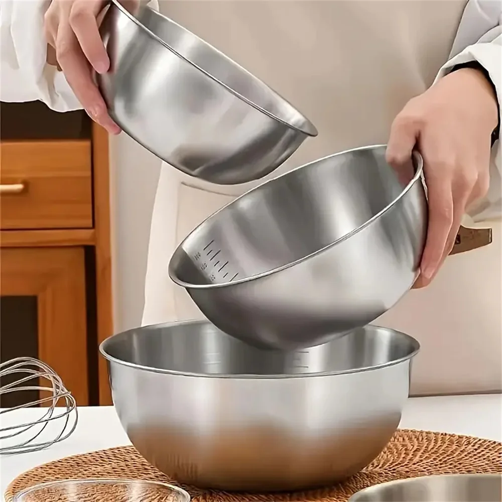 1-3 Paslanmaz Çelik Kase Seti, - Kitchen Baking Kit incelemesi ve fiyatı