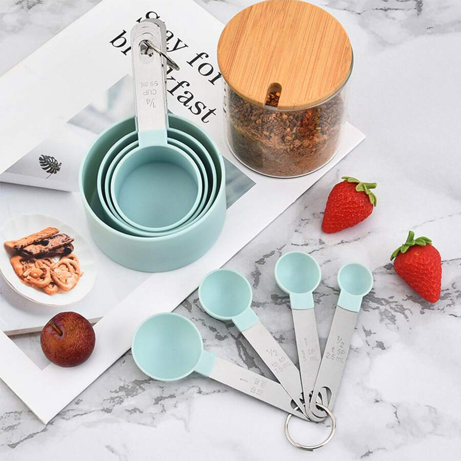 4 adet/8 adet plastik ölçüm ka - Kitchen Baking Kit incelemesi ve fiyatı