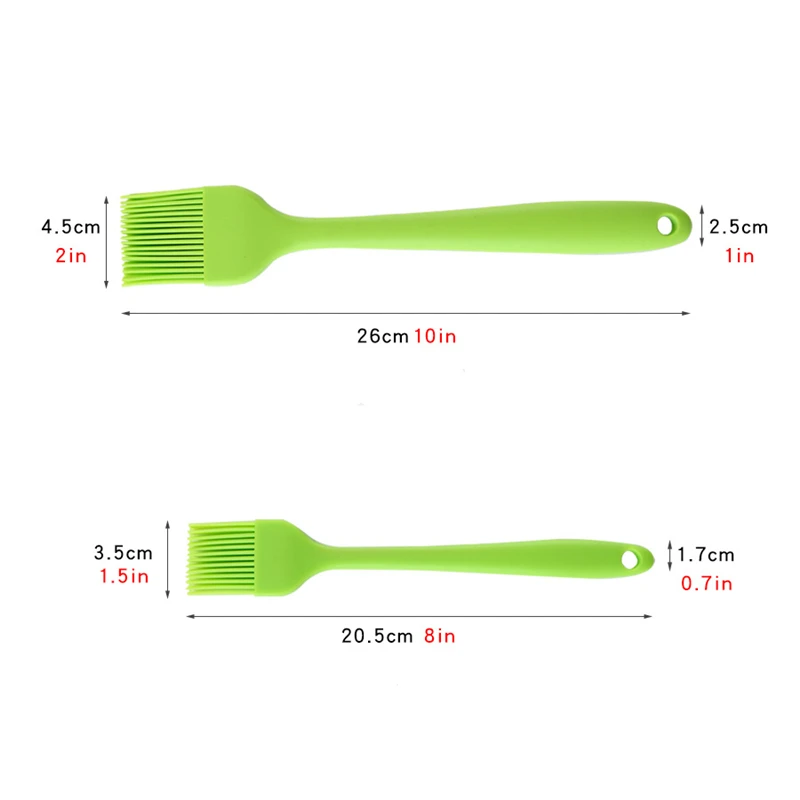 Gıda sınıfı silikon yağ fırças - Pastry Brush Silicone incelemesi ve fiyatı