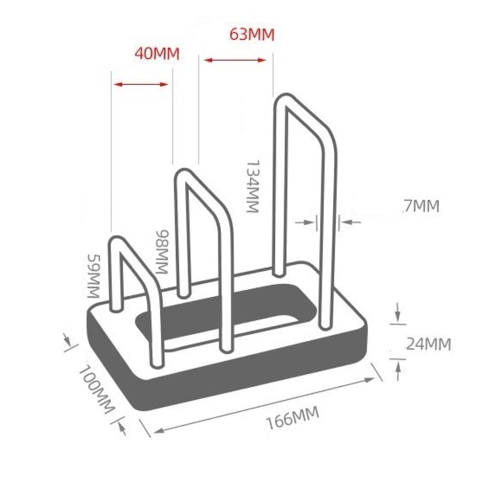 Kesme Tahtası Rafı Tencere Kap - Kitchen Baking Sheet Organizer incelemesi ve fiyatı